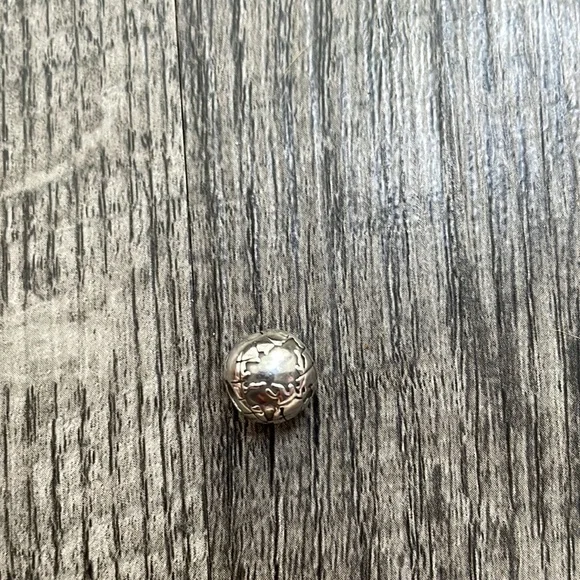 Retired- Pandora Globe Charm - Picture 6 of 6